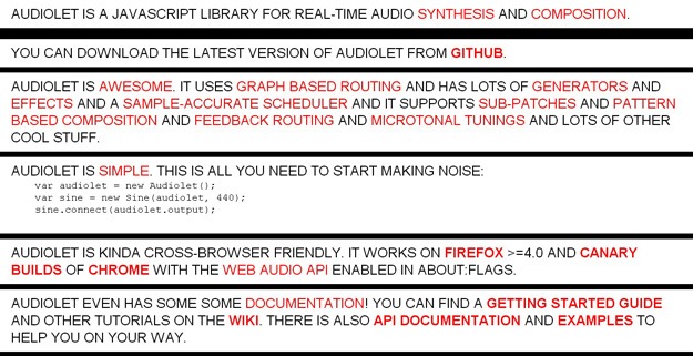 Audiolet