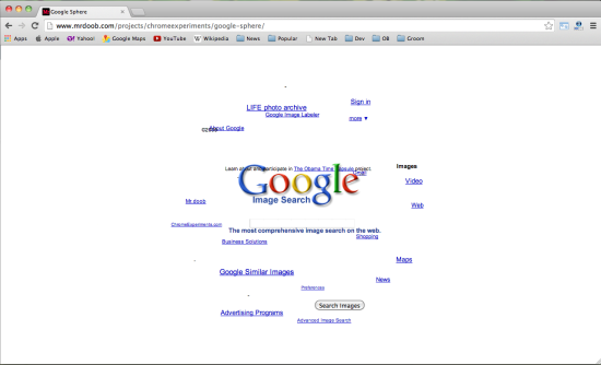 Google Chrome十大炫酷试验