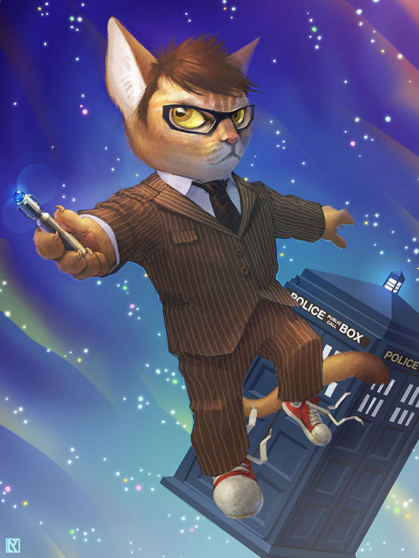 Dr. Who Cat aka Dr. Mew