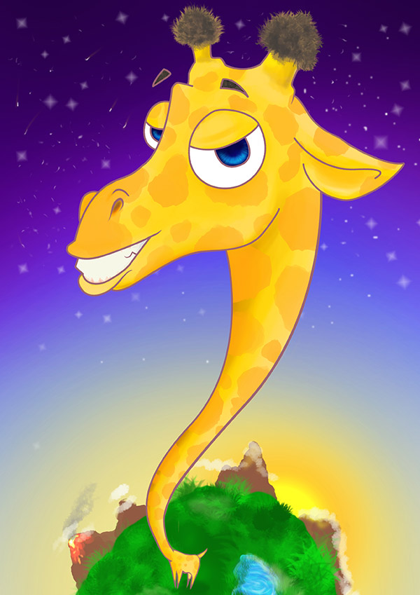 Giraffe - Cartoon